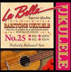 La Bella 25 для баритон укулеле