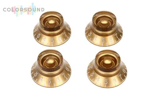 GIBSON PRHK-020 TOP HAT KNOBS GOLD