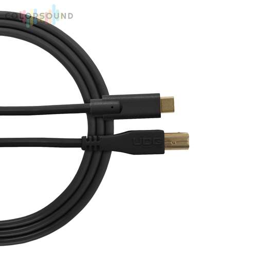 UDG Ultimate Audio Cable USB 2.0 C-B Black Straight 1,