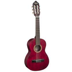 PS510153742 Класична гітара GEWApure VGS Basic Transparent Red 4/4