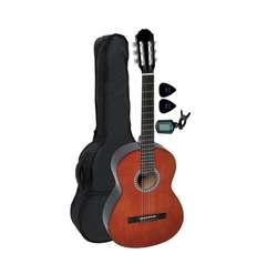 PS510180742 Класична гітара GEWApure VGS Basic Walnut Brown 4/4 (в комп. чохол, тюнер, медіатори)