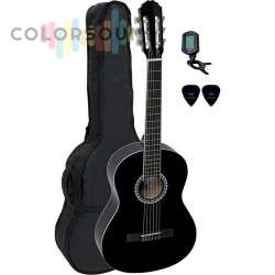 PS510186742 Класична гітара GEWApure VGS Basic Black 4/4 (в комп. чохол, тюнер, медіатори)