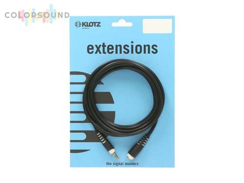 KLOTZ AS-EX1 EXTENSION CABLE BLACK 3 M