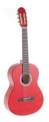 PS510143742 Класична гітара GEWApure VGS Basic Transparent Red 3/4