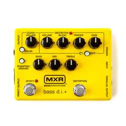 MXR M80Y Bass D.I.+ Special Edition Yellow