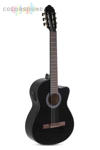 VG500162742 Ел. клас. гітара GEWA Student E-Classic Cutaway 4/4 Black