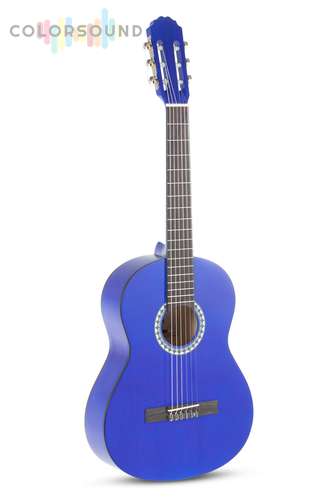 PS510145742 Класична гітара GEWApure Basic 3/4 Transparent Blue